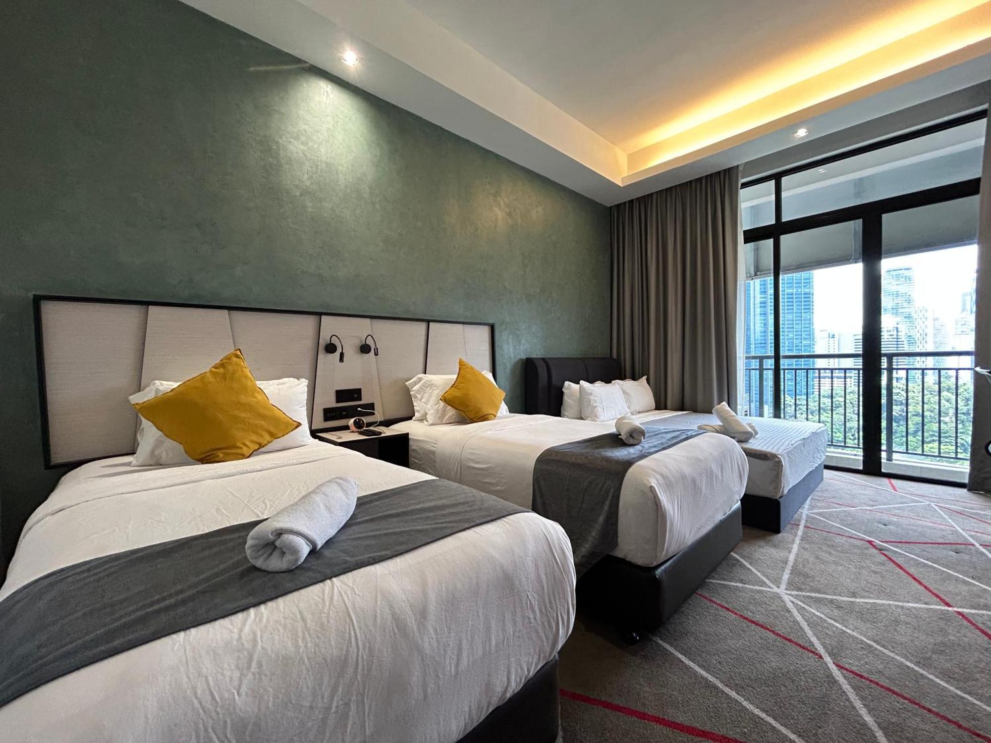 #23 Kl Towel View Twin Bed Suites @ Infinity Pool Kuala Lumpur Exterior foto